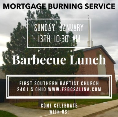 mortgage burning service